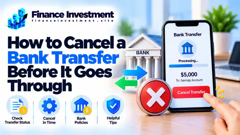 how to cancel a bank transfer before it goes through