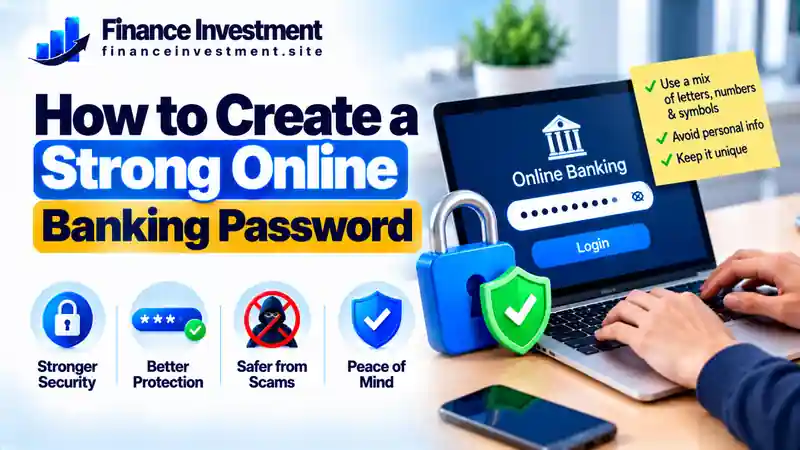 how to create a strong online banking password