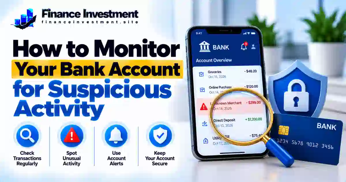 How to Monitor Your Bank Account for Suspicious Activity