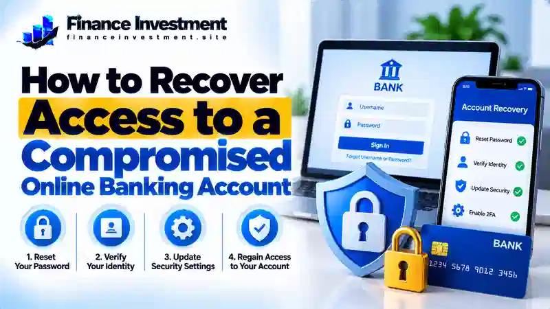 how to recover access to a compromised online banking account