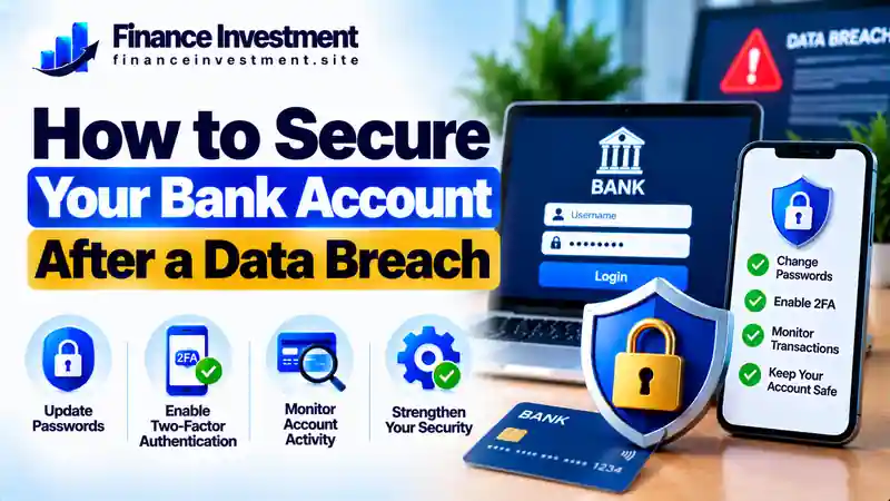 how to secure your bank account after a data breach