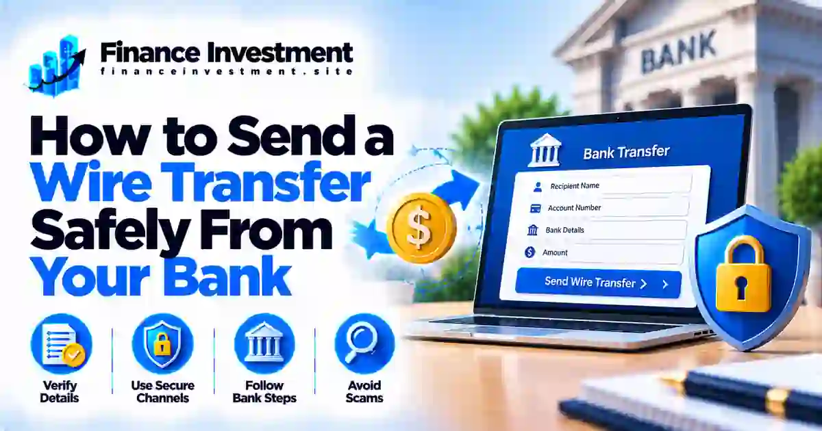 How to Send a Wire Transfer Safely From Your Bank
