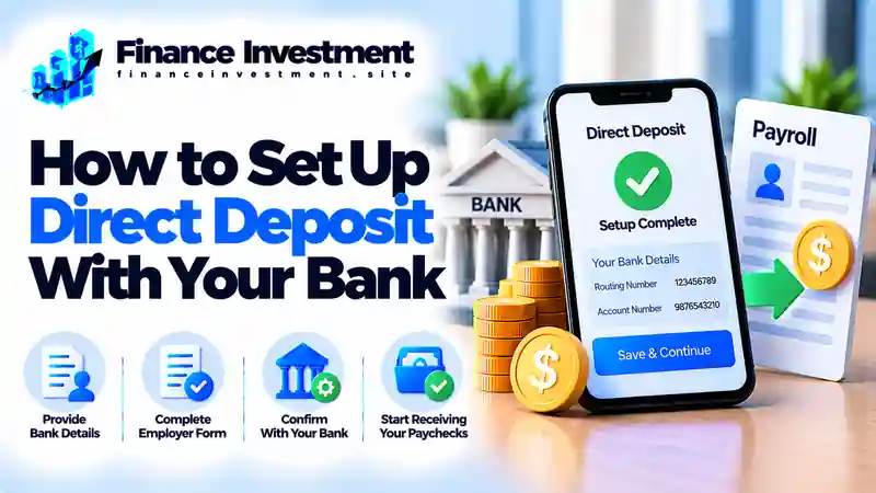 how to set up direct deposit