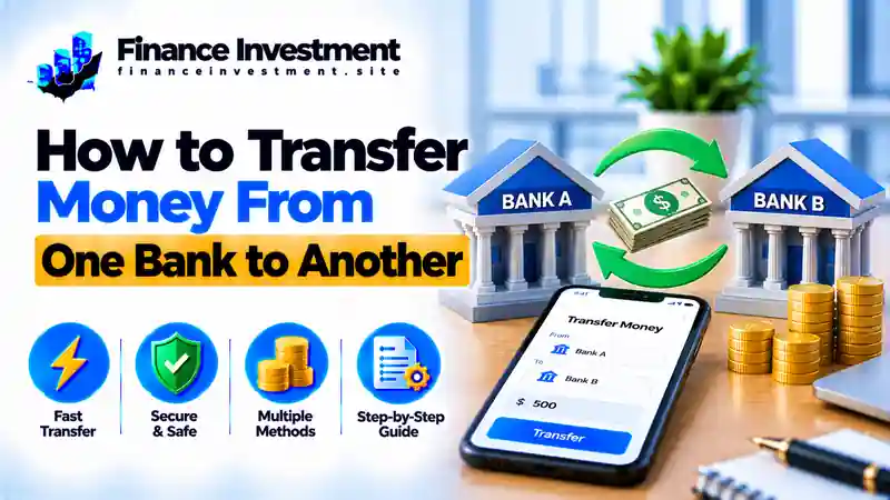how to transfer money from one bank to another