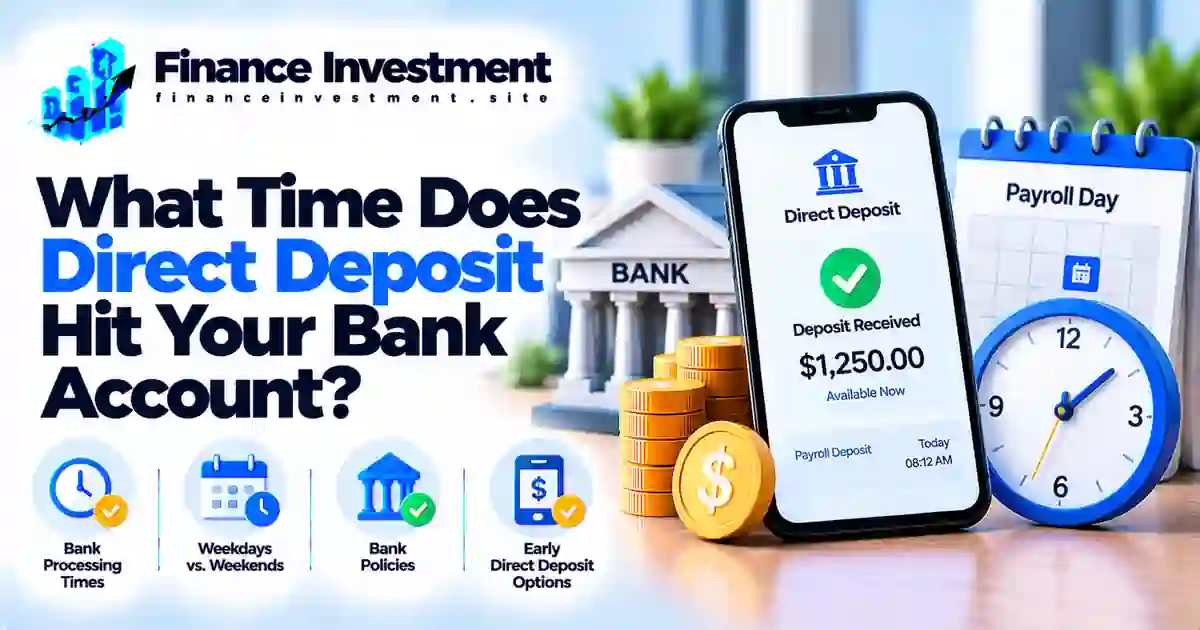 What Time Does Direct Deposit Hit Your Bank Account?
