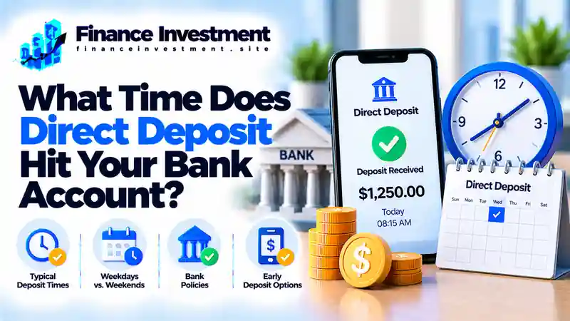 what time does direct deposit hit your bank account