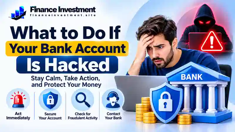 what to do if your bank account is hacked