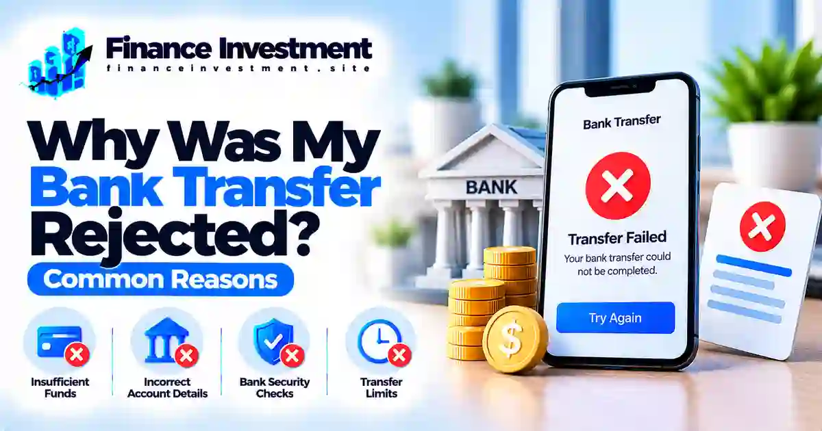 Why Was My Bank Transfer Rejected? 7 Common Reasons
